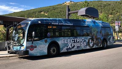 electric transit bus